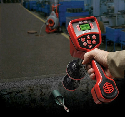 trassoiskatel NaviTrack Scout RIDGID s prochistnoy mashinoy K 7500