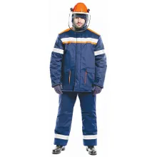 Костюм 85 кал/см2 зимний из огнезащитной ткани WORKER фото