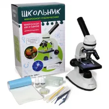 Микроскоп Биолаб ШМ-1 «Школьник» монокулярный фото