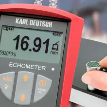 Ультразвуковой толщиномер ECHOMETER 1076 TC фото