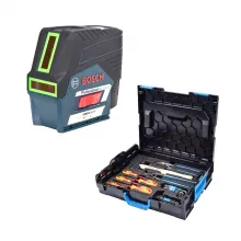 Лазерный уровень Bosch GCL 2-50 CG+RM2+BM 3 clip L-Boxx+GEDORE set фото