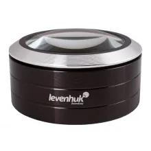Лупа Levenhuk Zeno 900, 5x, 75 мм, 3 LED, металл фото