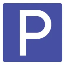 Дорожный знак 6.4 Место стоянки (B=700) Тип А фото