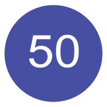 Дорожный знак 4.6 Ограничение минимальной скорости (D=700) Тип А фото