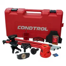Лазерный нивелир-уровень CONDTROL Red360H Profi Set фото