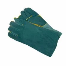 Спилковые краги FoxWeld зеленые фото