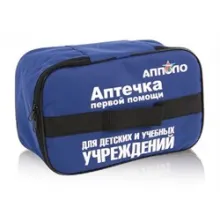 Аптечка АППОЛО для образовательных учреждений в соответствии с письмом № 01-34-4995/11 от 05.09.2011г. ДЗ г.Москвы до 15 чел.(сумка) фото