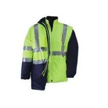 Куртка PARKA HV 5, XXXL, цвет желтый с синими вст Kapriol 31089 фото