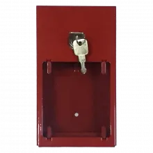 Ключница для 1 ключа, красная фото