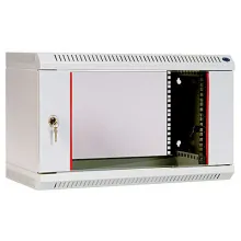 ЦМО ШРН 9.650 - шкаф настенный 19", 600х650мм, 9U, стеклянная дверь фото