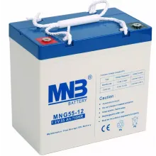 MNB MNG55-12 Аккумуляторная батарея серии MNG  (12 В, 55 Ач, 230х137х210 мм, 17.5 кг) фото