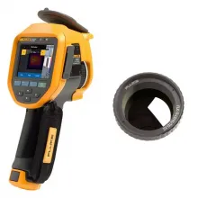 Комплект тепловизор Fluke Ti300+ и интеллектуальный телеобъектив инфракрасного диапазона с 2-кратным увеличением Fluke-LENS/TELE2 12° x 9° фото