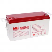 MNB MM150-12 Аккумуляторная батарея серии MM (12 В, 150 Ач, 243х171х486 мм, 42,9 кг) фото
