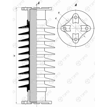 Изоляторы опорные стержневые типа ОСК 10(12,5)-110 фото