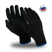 Перчатки Manipula Specialist® Механик Блэк (нейлон/хлопок+ПВХ), MG-114 фото