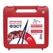 Аптечка для оказания первой помощи пострадавшим в дорожно-транспортных происшествиях (автомобильная) «ФЭСТ» фото