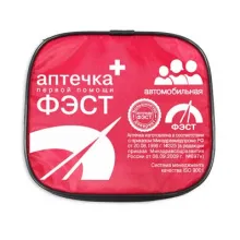 Аптечка ФЭСТ автомобильная мягкий футляр (арт.2126) фото
