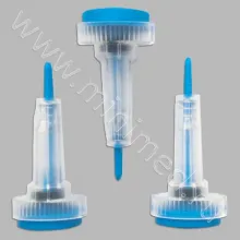 Ланцет Prolance Micro Flow, глубина прокола 1,6мм, игла 28G, голубой, уп.200шт фото