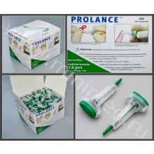 Ланцет Prolance Normal Flow, глубина прокола 1,8 мм, игла 21G, зеленый, уп.200шт фото