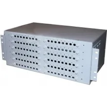 КРС-96-FC - кросс оптический стоечный (19"), 4U, 96 портов, SM, FC/UPC, укомплектованный фото