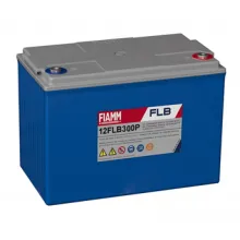 FIAMM 12 FLB 300 P - батарея аккумуляторная серии FLB (12 В, 80 Ач, 261х174х218 мм, 27 кг) фото