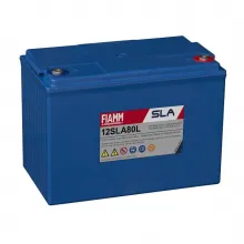 FIAMM 12 SLA 110L - батарея аккумуляторная серии SLA (12 В, 110 А/ч, 379х174х219 мм, 37 кг) фото