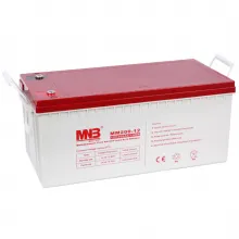 MNB MM200-12 Аккумуляторная батарея серии MM (12 В, 200 Ач, 523х240х219 мм, 62,4 кг) фото