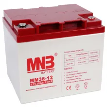 MNB MM38-12 Аккумуляторная батарея серии MM (12 В, 38 Ач, 196х165х170 мм, 12,8 кг) фото