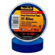 3M Scotch® 35 - изоляционная лента высшего класса, синяя, 19 мм х 20 м х 0,18 мм фото