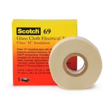 3M Scotch 69 - стекловолоконная электроизоляционная лента, 19 мм х 33 м фото