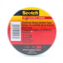 3M Scotch 2220 - электротехническая лента-регулятор электрического поля, 19 мм х 1,5 м фото