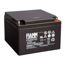 FIAMM FG 22703 - батарея аккумуляторная серии FG (12 В, 27 Ач, 166х175х125 мм, 8,5 кг) фото