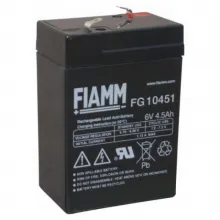 FIAMM FG 10451 - батарея аккумуляторная серии FG (6 В, 4,5 Ач, 70х47х100 мм, 0,73 кг) фото