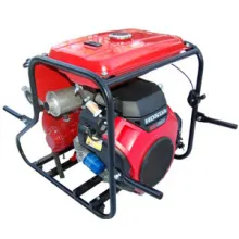 Мотопомпа пожарная МП 10/60 Водолей с двигателем HONDA GX-630 фото