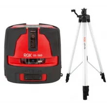 Лазерный уровень RGK UL-360 + штатив RGK F170 фото