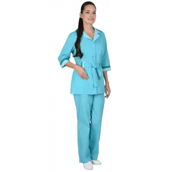 Костюм "ФЛОРА" (бирюзовый) фото 1