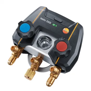 Цифровой манометрический коллектор с 2-х ходовым блоком клапанов и Bluetooth, Testo 550i фото 1