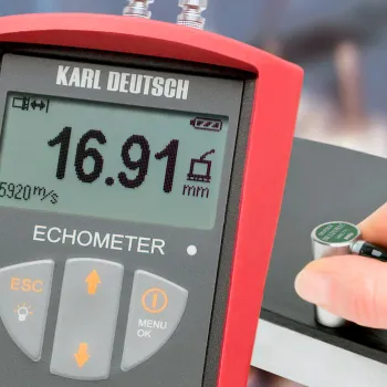 Ультразвуковой толщиномер ECHOMETER 1076 TC фото 1
