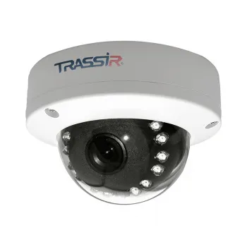 Компактная 4 Мп IP-камера TRASSIR TR-D3141IR1 (2.8 мм) с ИК-подсветкой фото 1