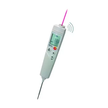 Testo 826-T4, инфракрасный термометр с проникающим зондом и лазерным целеуказателем фото 1