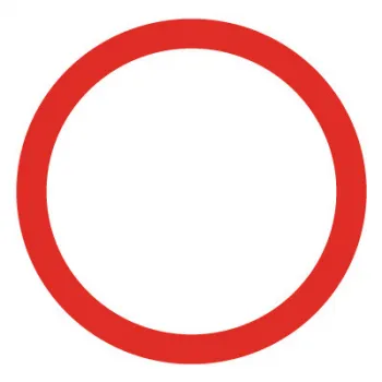 Дорожный знак 3.2 Движение запрещено (D=700) Тип А фото 1