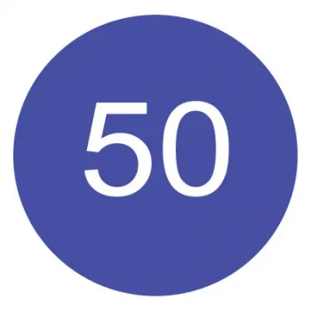 Дорожный знак 4.6 Ограничение минимальной скорости (D=700) Тип А фото 2