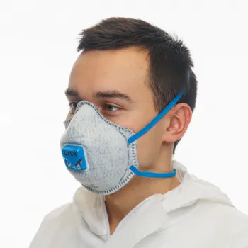 Полумаска формованная фильтрующая UNIX Air 512V FFP2 R D фото 4