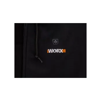 Куртка с подогревом Worx WA4660 S черная фото 3