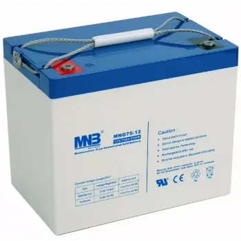 MNB MNG75-12 Аккумуляторная батарея серии MNG  (12 В, 75 Ач, 260х167х213 мм, 22.5 кг) фото 1