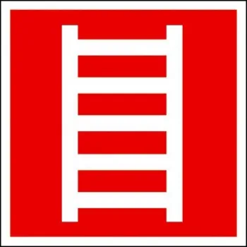 Знак F03 250*250 "Пожарная лестница" световозвращающая пленка фото 1