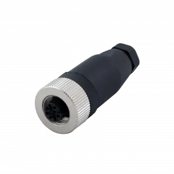 Коннектор М12х1, 4-pin фото 1