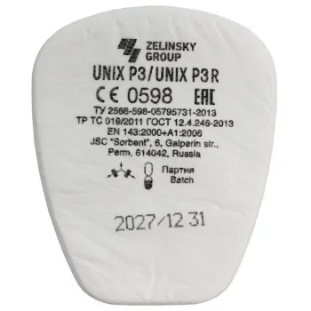 Фильтр противоаэрозольный UNIX P3 (предфильтр) фото 1