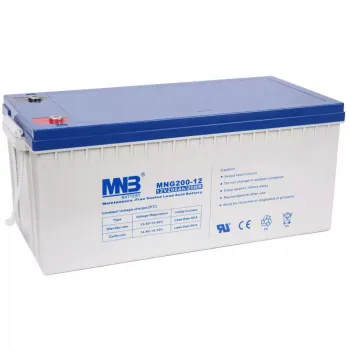 MNB MNG200-12 Аккумуляторная батарея серии MNG  (12 В, 200 Ач, 523х240х219 мм, 62.4 кг) фото 1
