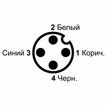Соединительный кабель К14-12ПВ-12ПР-0,3.2 фото 4